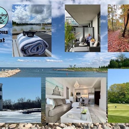Stunning Stayz At Friday Harbour Beach Marina Resort Lake Simcoe Innisfil Eksteriør bilde