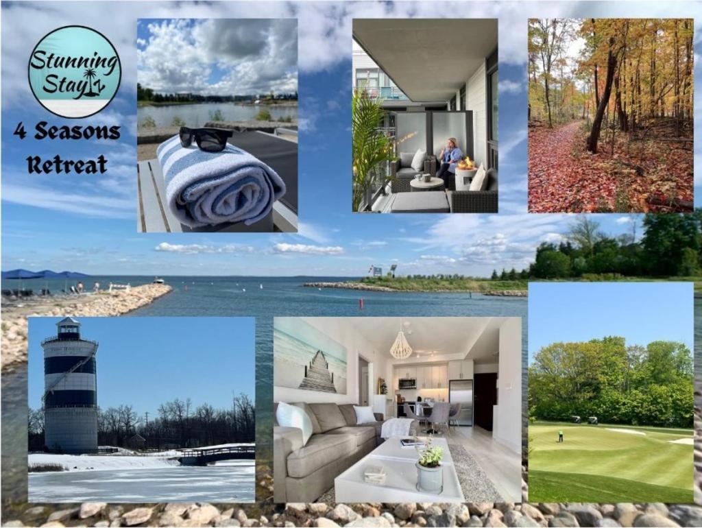Stunning Stayz At Friday Harbour Beach Marina Resort Lake Simcoe Innisfil Eksteriør bilde